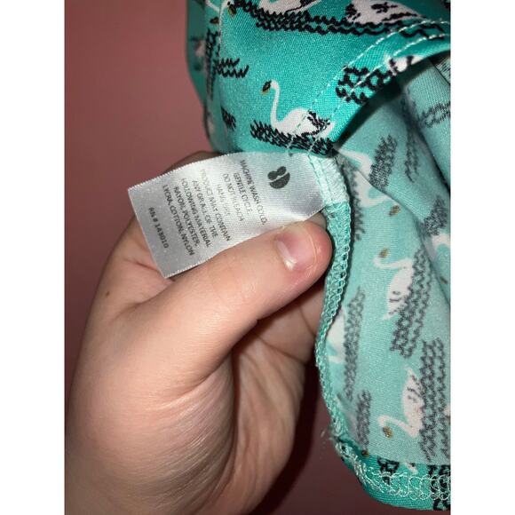 Dot Dot smile swing dress swan comfy dress size 5/6 years - Picture 2 of 5